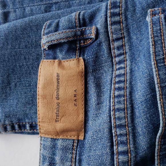 Zara Medium Wash Skinny Jeans Size 4 - Picture 5 of 6